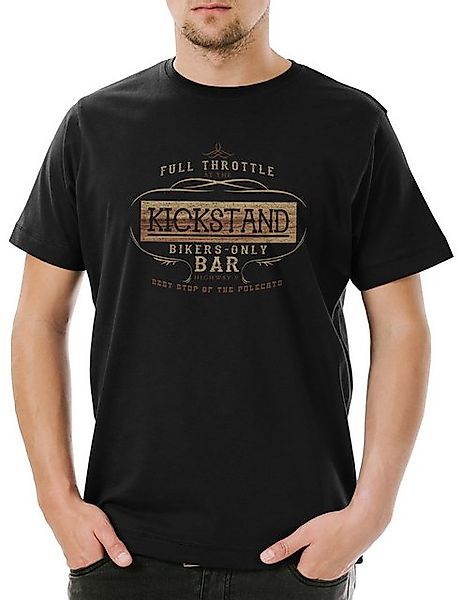 Urban Backwoods Print-Shirt Kickstand Logo Herren T-Shirt Full Logo Symbol günstig online kaufen
