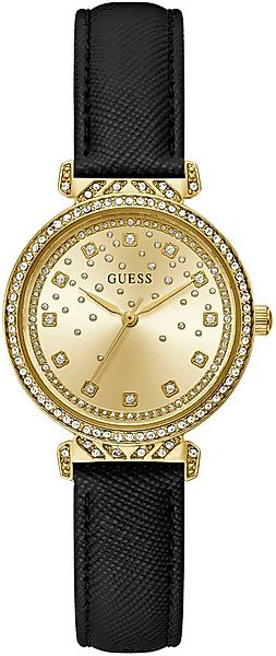 Guess Quarzuhr ENCHANTMENT GW0764L2, Armbanduhr, Damenuhr, Kristallsteine, günstig online kaufen