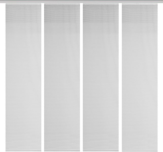 Vision S Schiebegardine 4ER SET ROM (4 St), Paneelwagen, halbtransparent, H günstig online kaufen