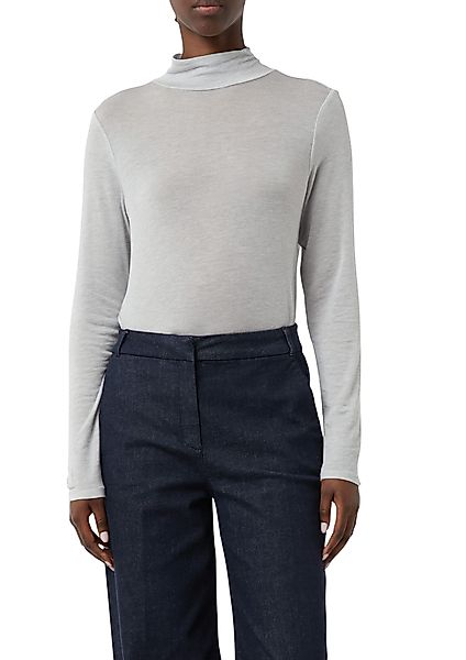 Comma Langarmshirt mit Wollanteil günstig online kaufen