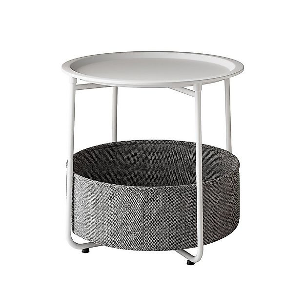 Vicco Couchtisch Liva, Weiß, 47 x 50 cm günstig online kaufen