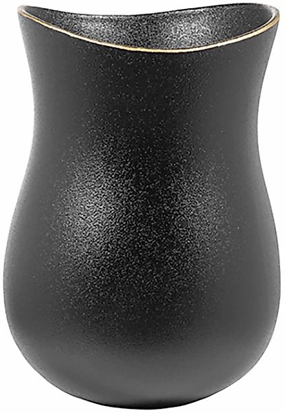 Fink Tischvase "Opera" Handbemalter goldener Rand günstig online kaufen