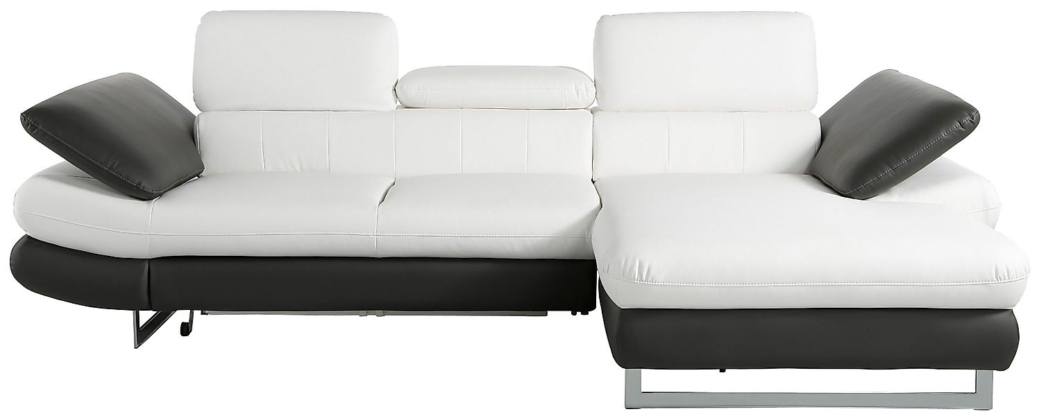 INOSIGN Ecksofa "Solution L-Form", mit Arm- & Kopfteilverstellung, wahlweis günstig online kaufen