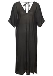 LASCANA Longtunika aus leichter Chiffonware, Strandtunika günstig online kaufen