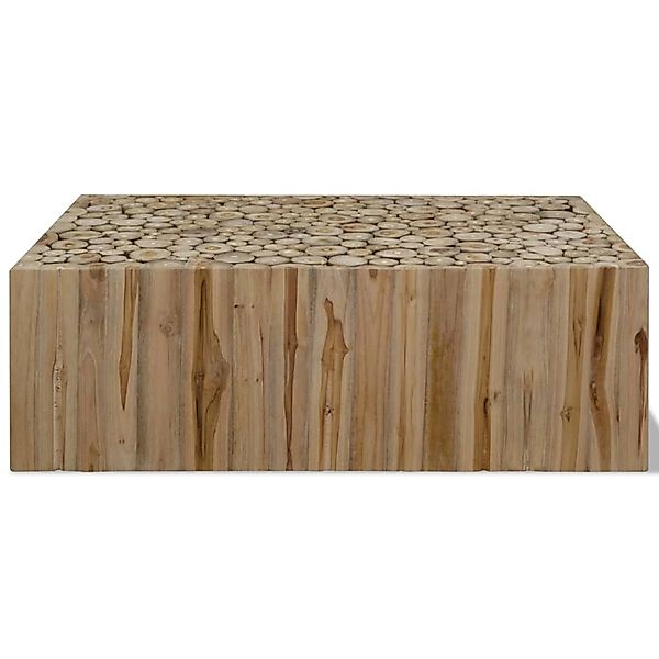 vidaXL Couchtisch Echtes Teakholz 90x50x30 cm günstig online kaufen