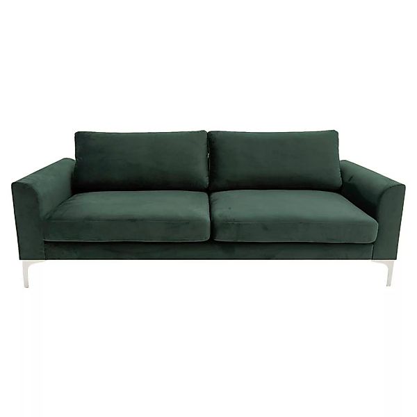 Sofa dunkelgrün B/H/T: ca. 210x95x87 cm günstig online kaufen