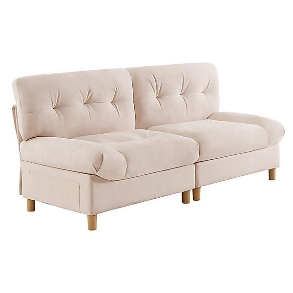 Gotagee Sofa Polstersofa mit großen Sitzkissen Doppelsofa Wohnzimmerstühle günstig online kaufen