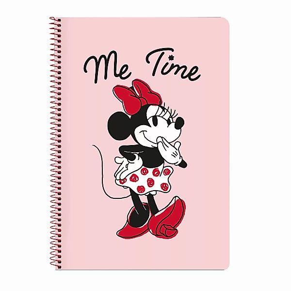 Notizbuch  Minnie Mouse Me Time Rosa A4 80 Bettlaken günstig online kaufen