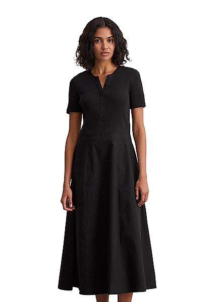 Marc O'Polo Maxikleid geripptes Oberteil, Reißverschluss günstig online kaufen
