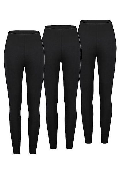 SUBLEVEL Leggings 3er-Pack hoher Bund elastisch (3-tlg) 3x Pack Leggings günstig online kaufen