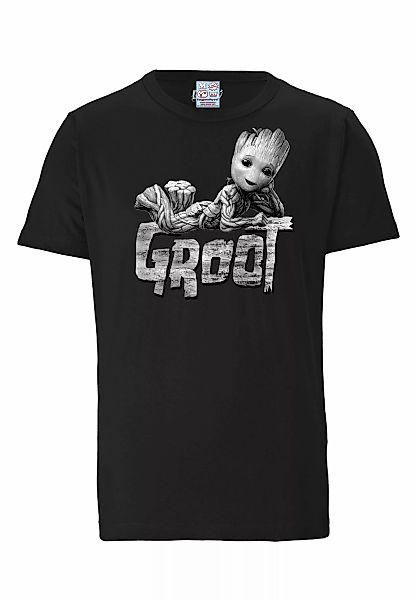 LOGOSHIRT T-Shirt "Marvel - Groot", mit witzigem Groot Print günstig online kaufen