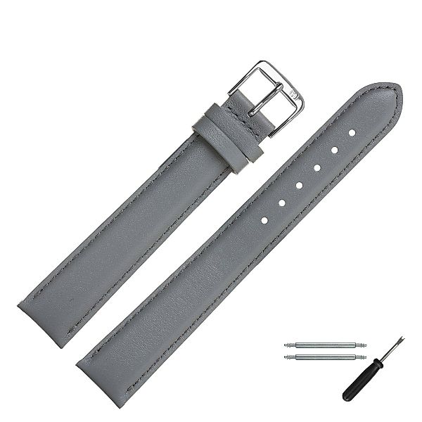 MARBURGER Uhrenarmband 18mm Leder XL Extra günstig online kaufen