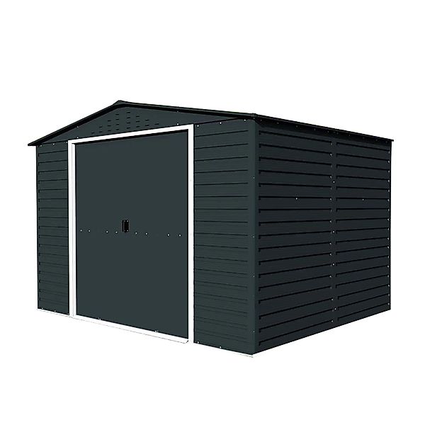 DURAMAX Metall-Gerätehaus Alpine 3x2,4m in Anthrazit günstig online kaufen