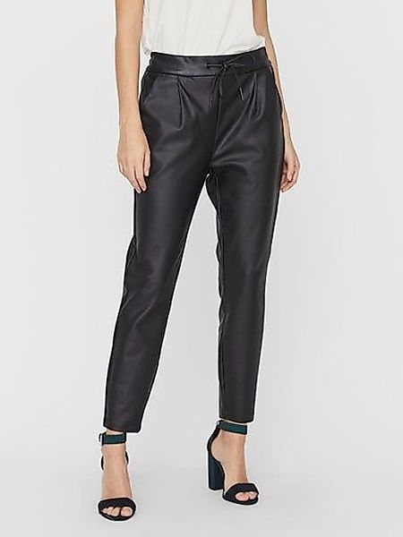 Vero Moda Lederimitathose VMEVA MR LOOSE STRING COATED PNT günstig online kaufen