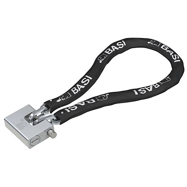 Basi Kettenschloss ZR 321 Ummantelte Stahlkette + Vorhangschloss VHS 621 90 günstig online kaufen