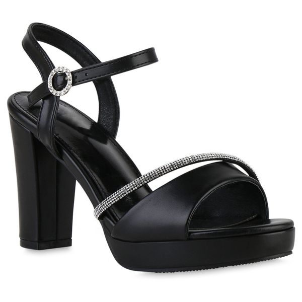 VAN HILL 841712 Riemchensandalette Damen Riemchensandaletten günstig online kaufen