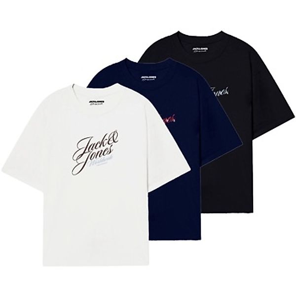 Jack & Jones  T-Shirt T-Shirt Inwood Kurzarmshirt im Dreierpack günstig online kaufen