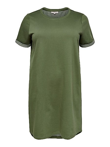 ONLY Locker Geschnittenes Curvy Kleid Damen Grün günstig online kaufen