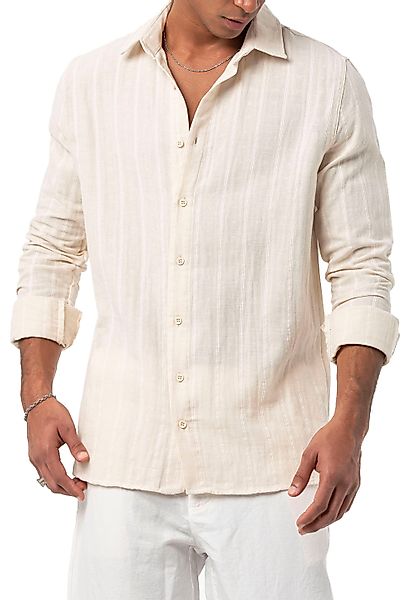 RedBridge Leinenhemd Red Bridge Herren Hemd günstig online kaufen
