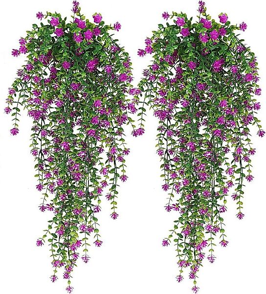 Kunstranke kunstblumen,Künstliche Hängepflanzen, Coonoor, ( 2 günstig online kaufen