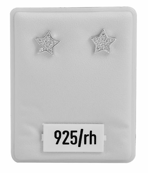 Adelia´s Paar Ohrhänger "Damen Ohrringe – Ohrstecker aus 925 Silber mit Zir günstig online kaufen
