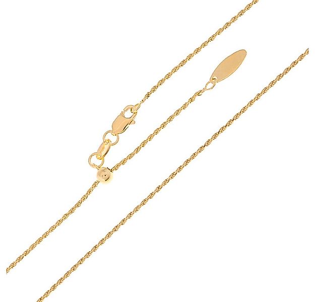 Cavill Silberkette Cavill Goldplattierte 925 Silber Seilkette 60 cm, verste günstig online kaufen