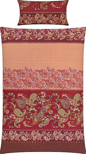 REDBEST Bettwäsche Bettwäsche, Mako-Satin, Satin Paisley günstig online kaufen