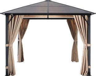 KONIFERA Pavillon »Aruba 2.0« Gestell aus Aluminium, Dach aus Polycarbonat- günstig online kaufen