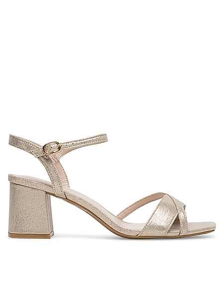 Clara Barson Sandalen WYL3662-1 Goldfarben Sandale günstig online kaufen