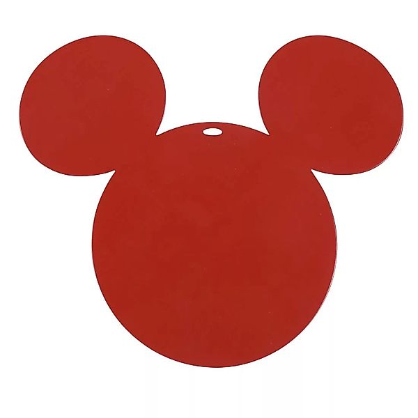Fermob - Mickey Mouse© Untersetzer - mohnrot/LxB 25,4x22cm günstig online kaufen