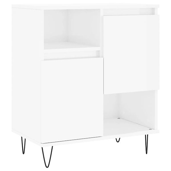 vidaXL Sideboard Hochglanz-Weiß 60x35x70 cm Holzwerkstoff 831190 günstig online kaufen