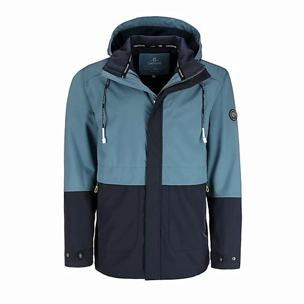 Coastguard Softshelljacke Herren Outdoor-Jacke zweifarbig – Jacke mit abneh günstig online kaufen