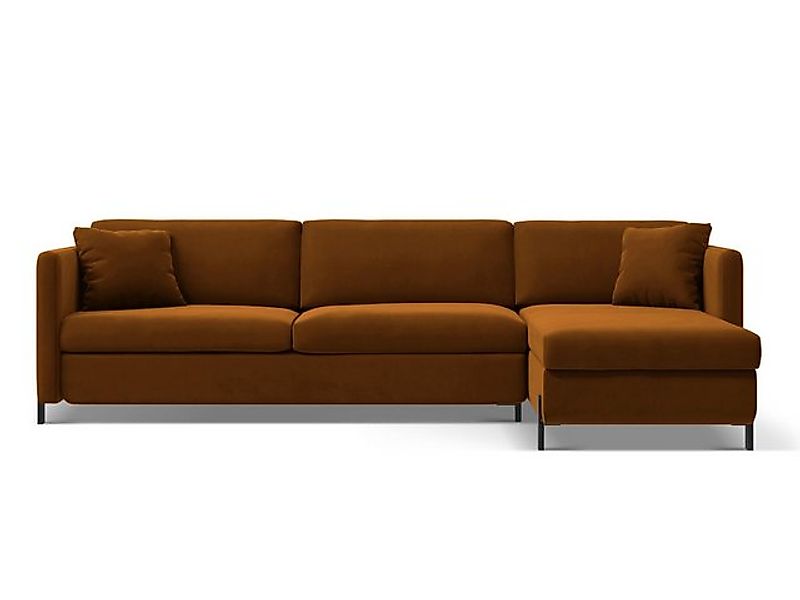 Micadoni Ecksofa Gloria, mit Schlaffunktion 4-Sitzer günstig online kaufen