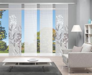 Vision S Schiebegardine "4ER SET SEMORA" Paneelwagen 4 Stk. tlg. HxB: 260x6 günstig online kaufen