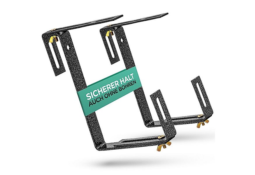 Kamelio Blumenkastenhalter 1x Balkonkasten Halterung Blumenkasten verstellb günstig online kaufen