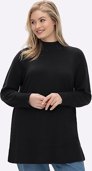 Sheego Streifenpullover "Longpullover" günstig online kaufen