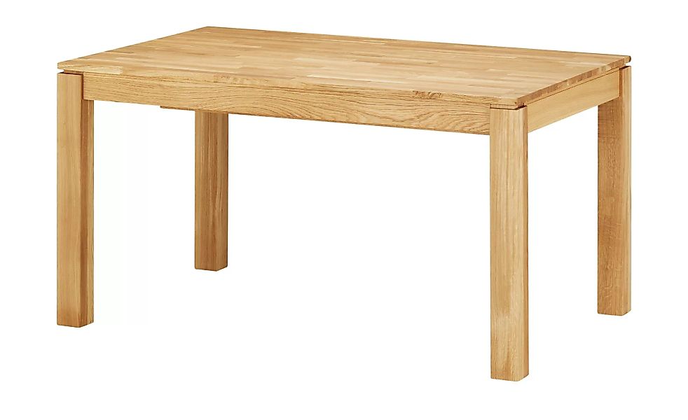 Woodford Massivholztisch ausziehbar  Hilton - holzfarben - 90 cm - 76 cm - günstig online kaufen