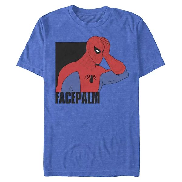 Marvel - Spider-Man - Spider-Man Facepalm - Männer T-Shirt günstig online kaufen