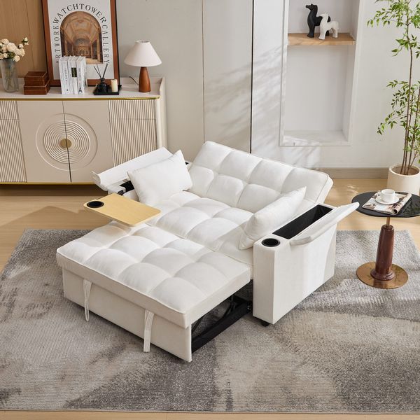 Merax Schlafsofa 3-in-1 Loungesofa faltbar Sofa günstig online kaufen