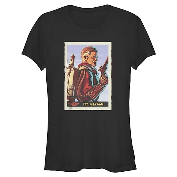 Star Wars - The Mandalorian - Bounty Hunter Marshal Card - Frauen T-Shirt günstig online kaufen