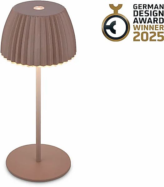 Briloner Leuchten LED Tischleuchte »Akku LED Tischleuchte, mini, umbrasand« günstig online kaufen