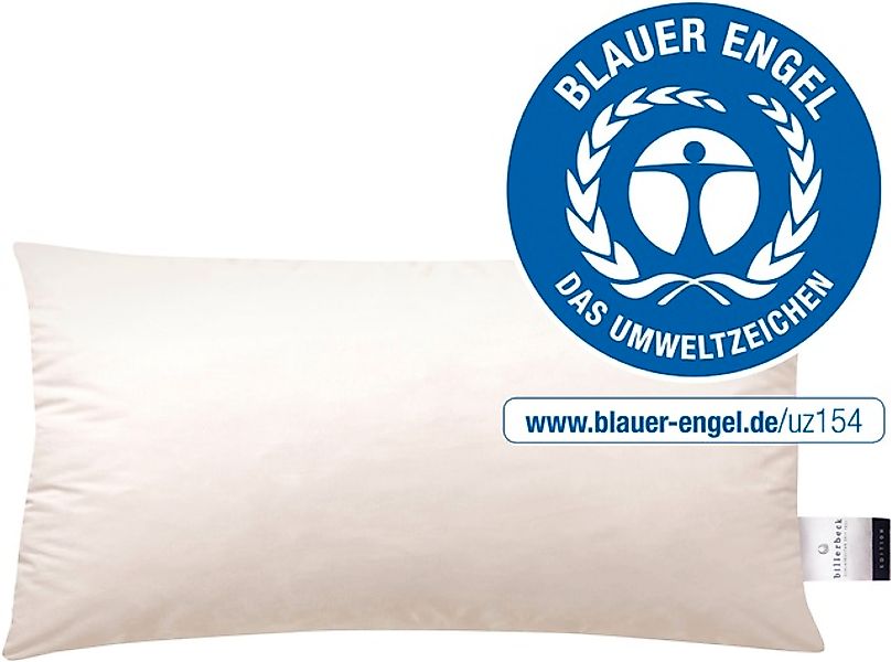 billerbeck Federkopfkissen "E14 Greta, Kopfkissen 40x80, 70x80, 80x80 cm" F günstig online kaufen