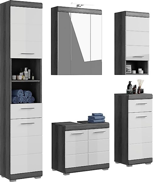 INOSIGN Badmöbel-Set Siena, 5 teilig, inklusive günstig online kaufen