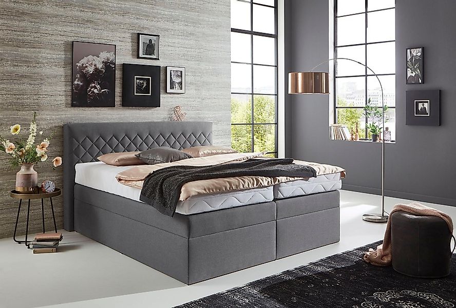 Westfalia Schlafkomfort Boxspringbett, wahlweise mit Bettkasten günstig online kaufen
