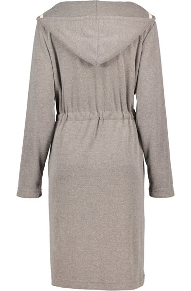 Cawö Home Active Damen Kurzmantel Kapuze TG RV 821 - Farbe: mocca-natur - 3 günstig online kaufen