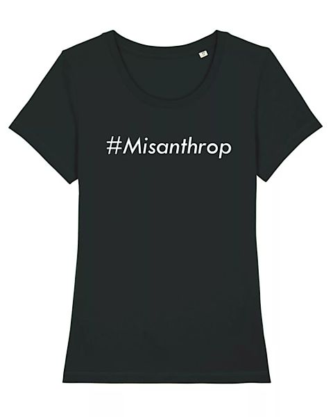Damen T-shirt Aus Bio-baumwolle "Misanthrop" günstig online kaufen