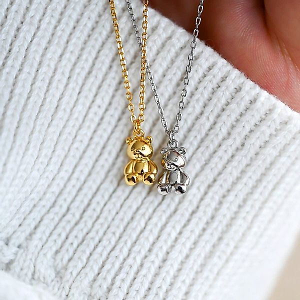 Runde Perlé Kette mit Anhänger Mini günstig online kaufen