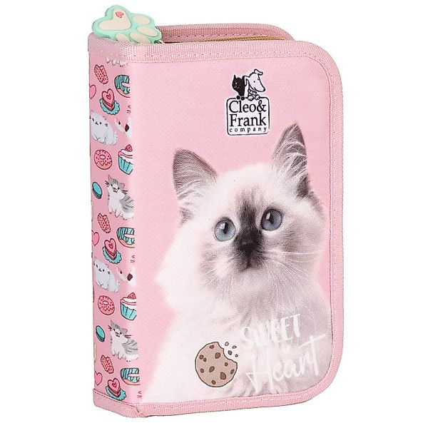 DERFORM Federtasche Katzen gefüllt Federmäppchen Federmappe günstig online kaufen