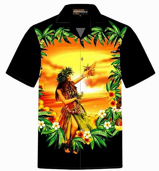 Hawaiihemdshop.de Hawaiihemd Hawaii Hemd Herren Baumwolle Kurzarm Hawaiihem günstig online kaufen