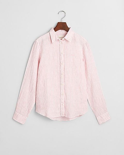 Gant Blusenshirt Regular Fit Leinen Hemd günstig online kaufen